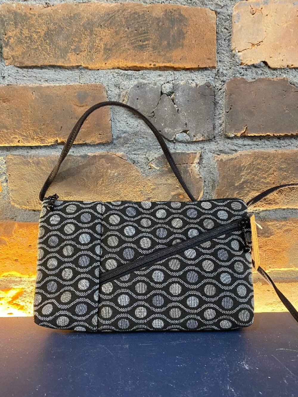 Maruca Tomboy Crossbody Bag in Peacock Noir
